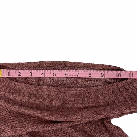 Hummingbird cold shoulder tie waist knit top - L - Picture 13 of 16